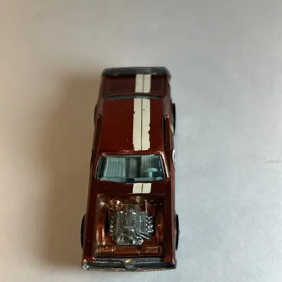 Hot Wheels Redline Orange 1969 Nitty Gritty Kitty Near MInt Condition